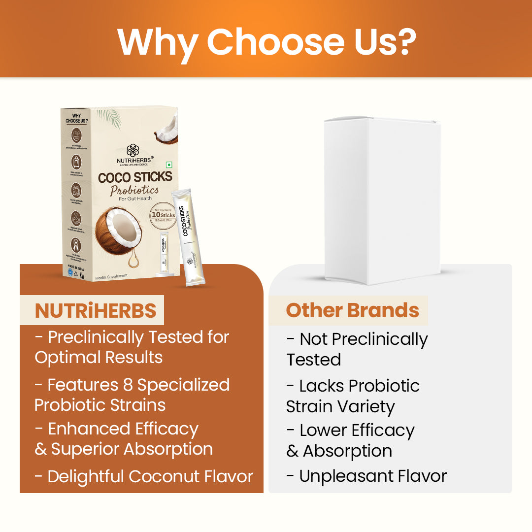 COCO Sticks Probiotics for Gut Health