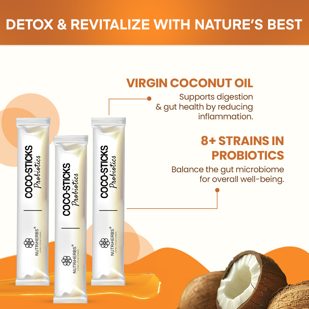 COCO Sticks Probiotics for Gut Health