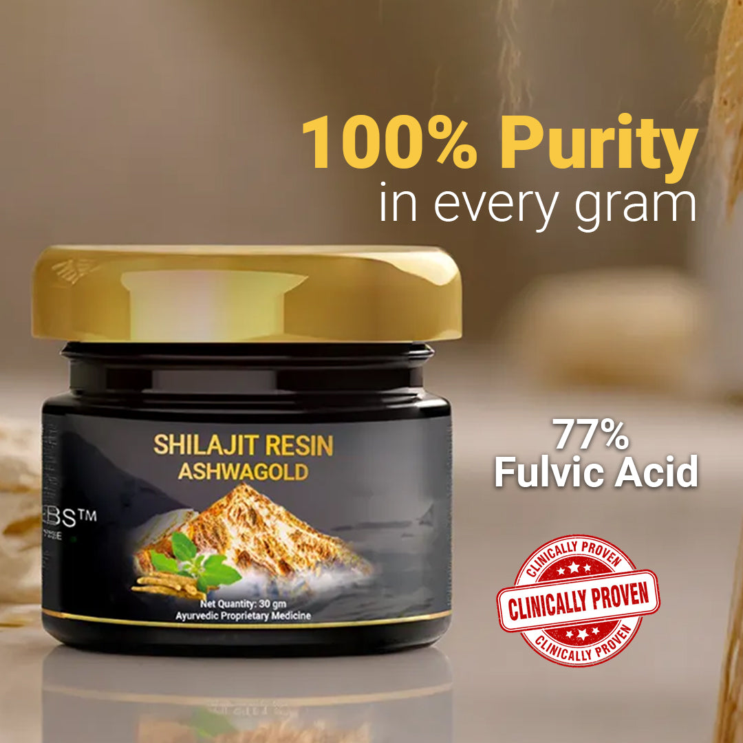 Shilajit Resin Ashwagold - 30 Gram