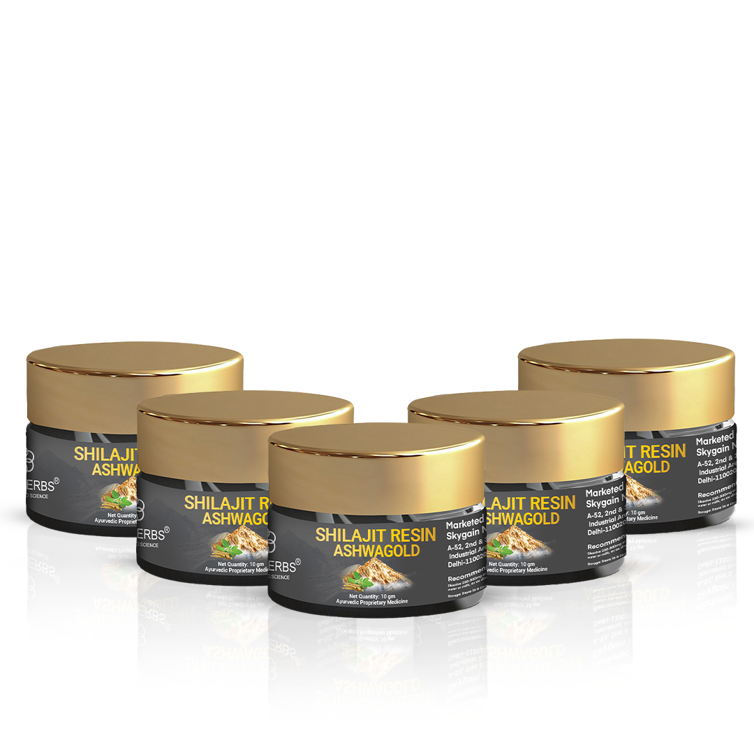 Shilajit Resin Ashwagold Pack of 5