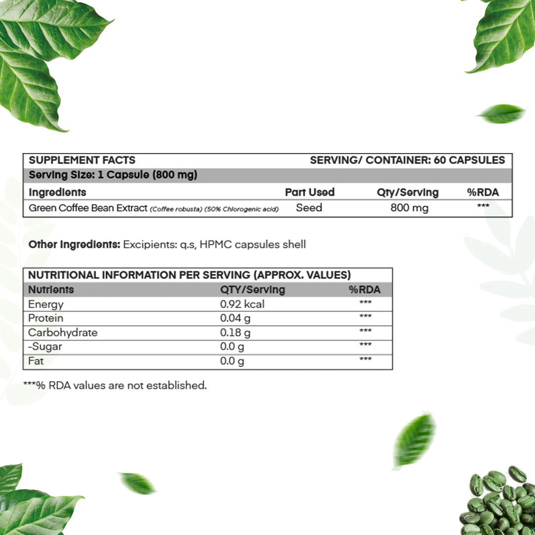 Green Coffee Bean Extract Capsule