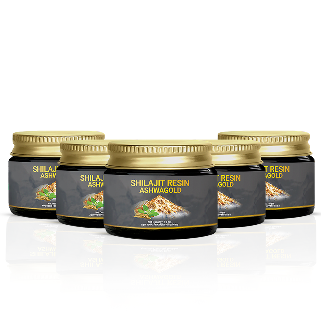 Shilajit Resin Ashwagold Pack of 5