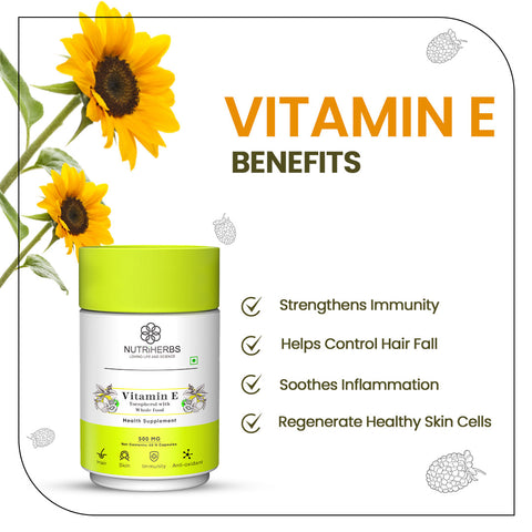 Vitamin E – Antioxidant Support Capsules