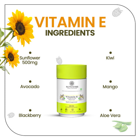 Vitamin E – Antioxidant Support Capsules