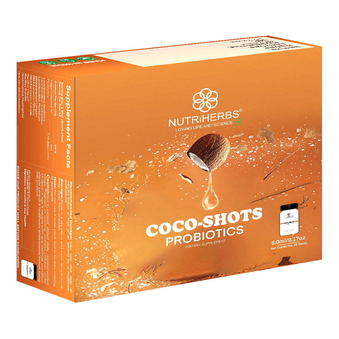 Cocoshot Probiotics - Gut Health Supplement for Gut and Digestive Balance