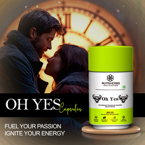 Oh Yes Herbal Vitality Capsules for Men