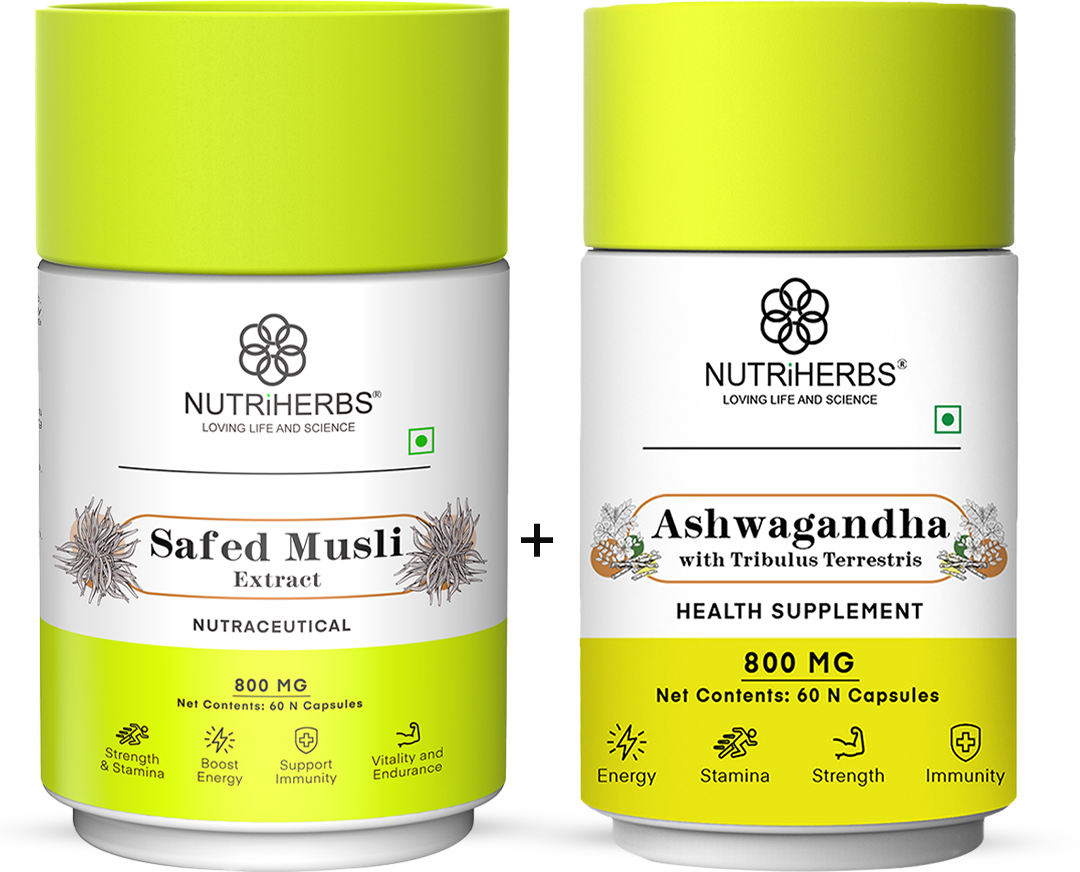 Safed Musli Capsules for Stamina & Performance