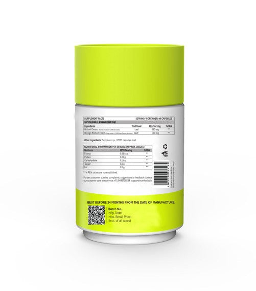 Ginkgo Biloba Leaf Extract Capsules