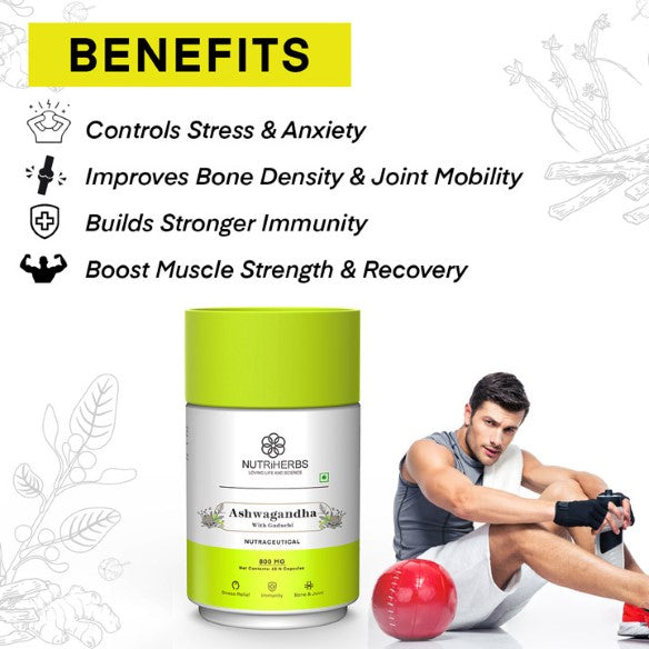 Ashwagandha Capsules with Guduchi (Giloy)