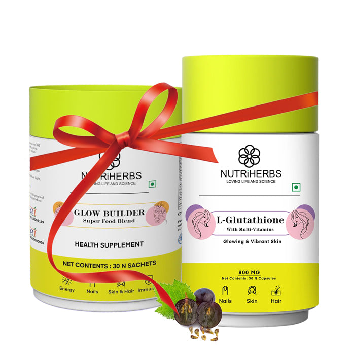 Glow Builder with L Glutathione  Combo Pack