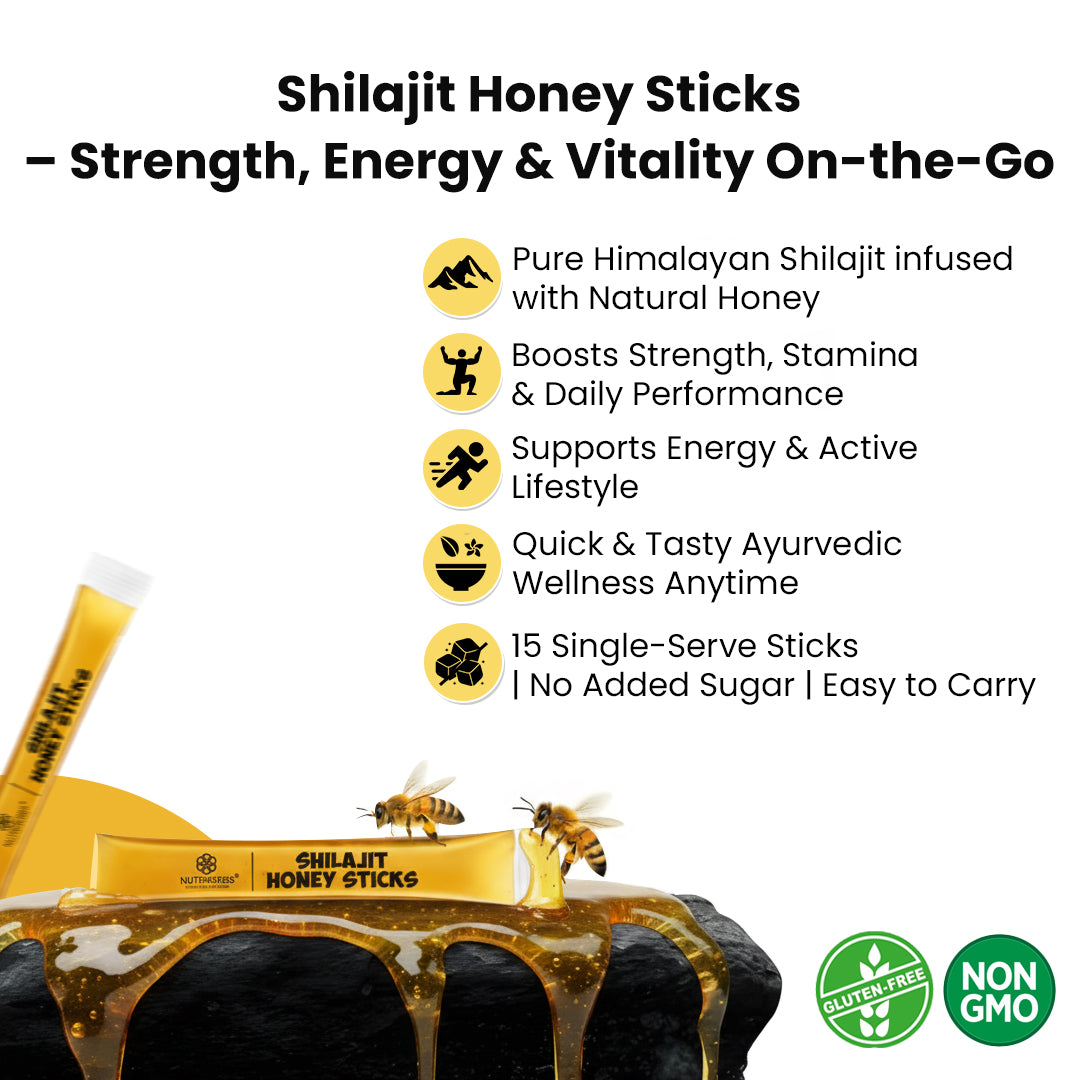 Shilajit Honey Sticks