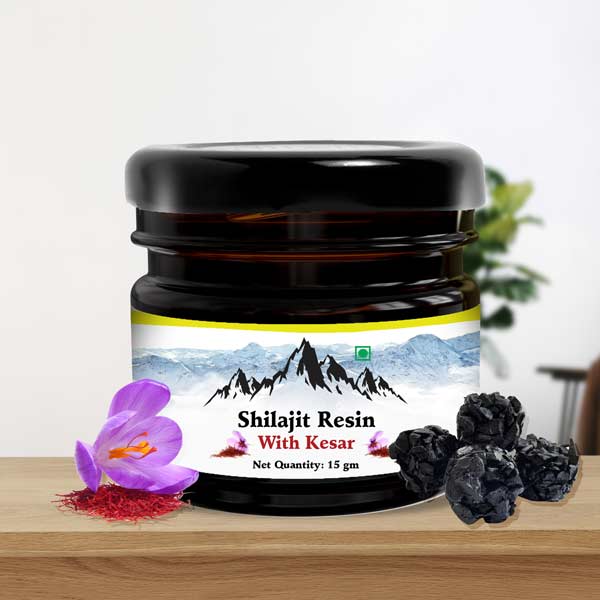 Shilajit Resin with Kesar & Oh Yes  Combo Pack