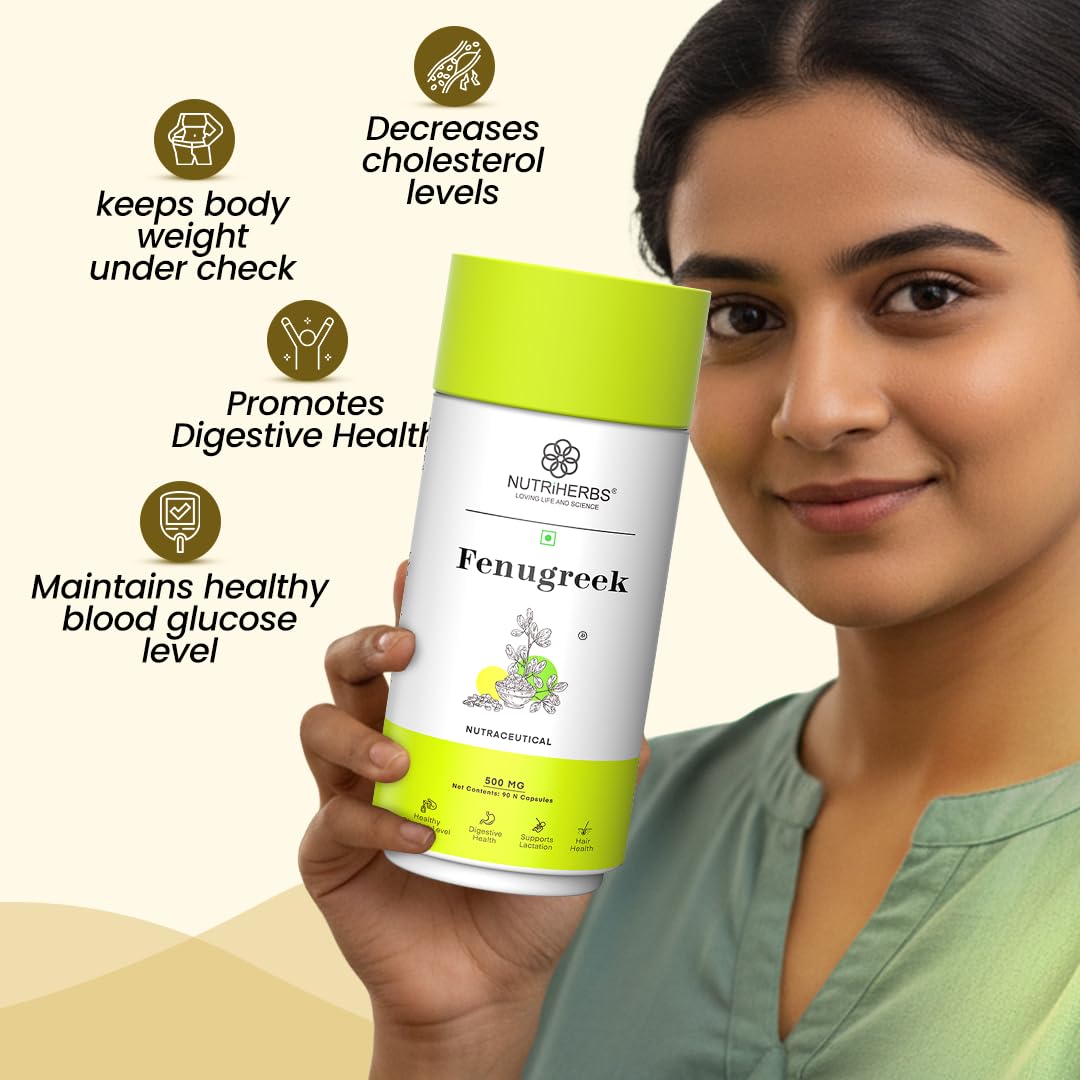 Nutriherbs Fenugreek Seed Extract Capsules image 2