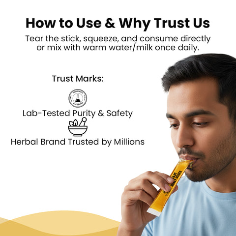 Shilajit Honey Sticks