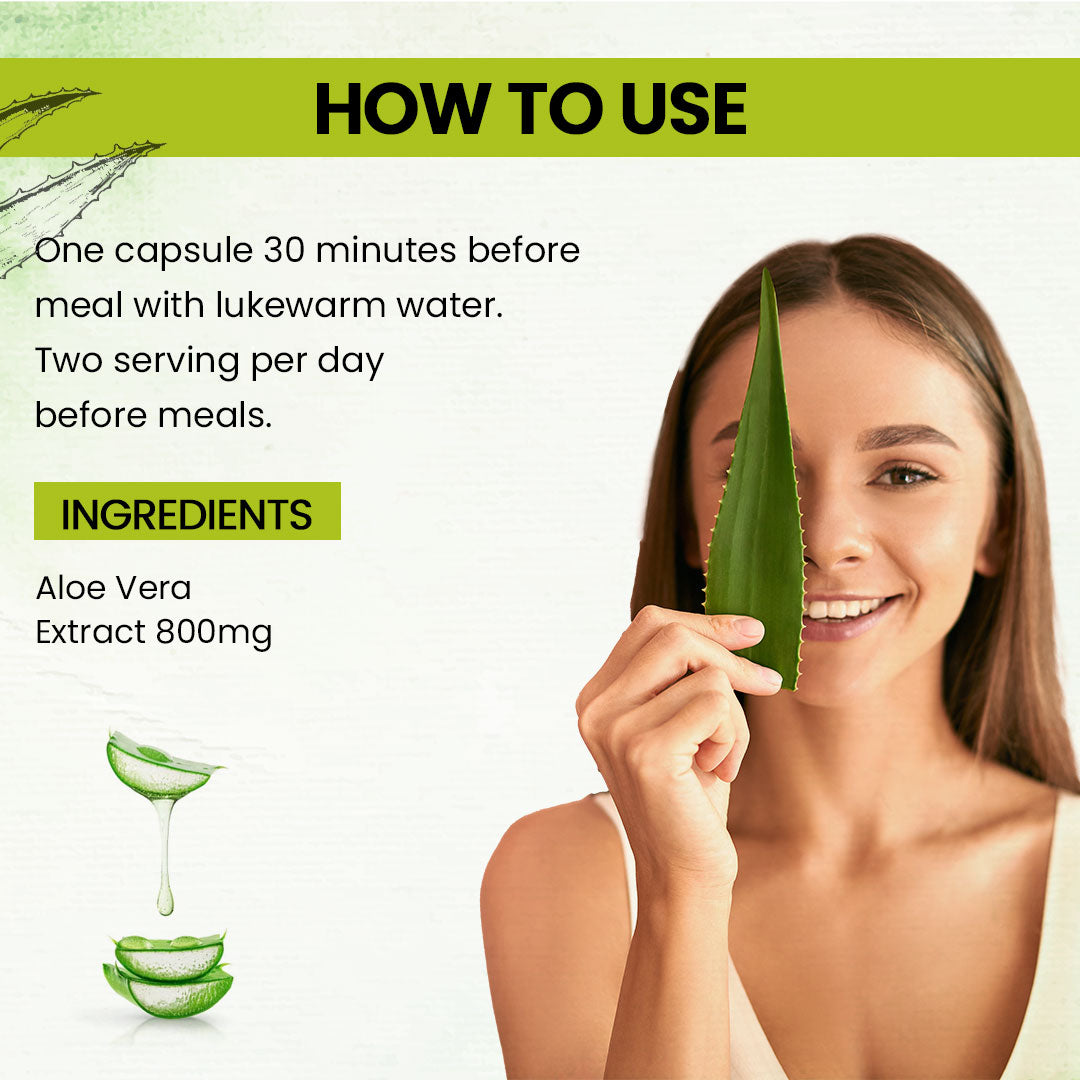 Aloe Vera Extract for Skin & Hair