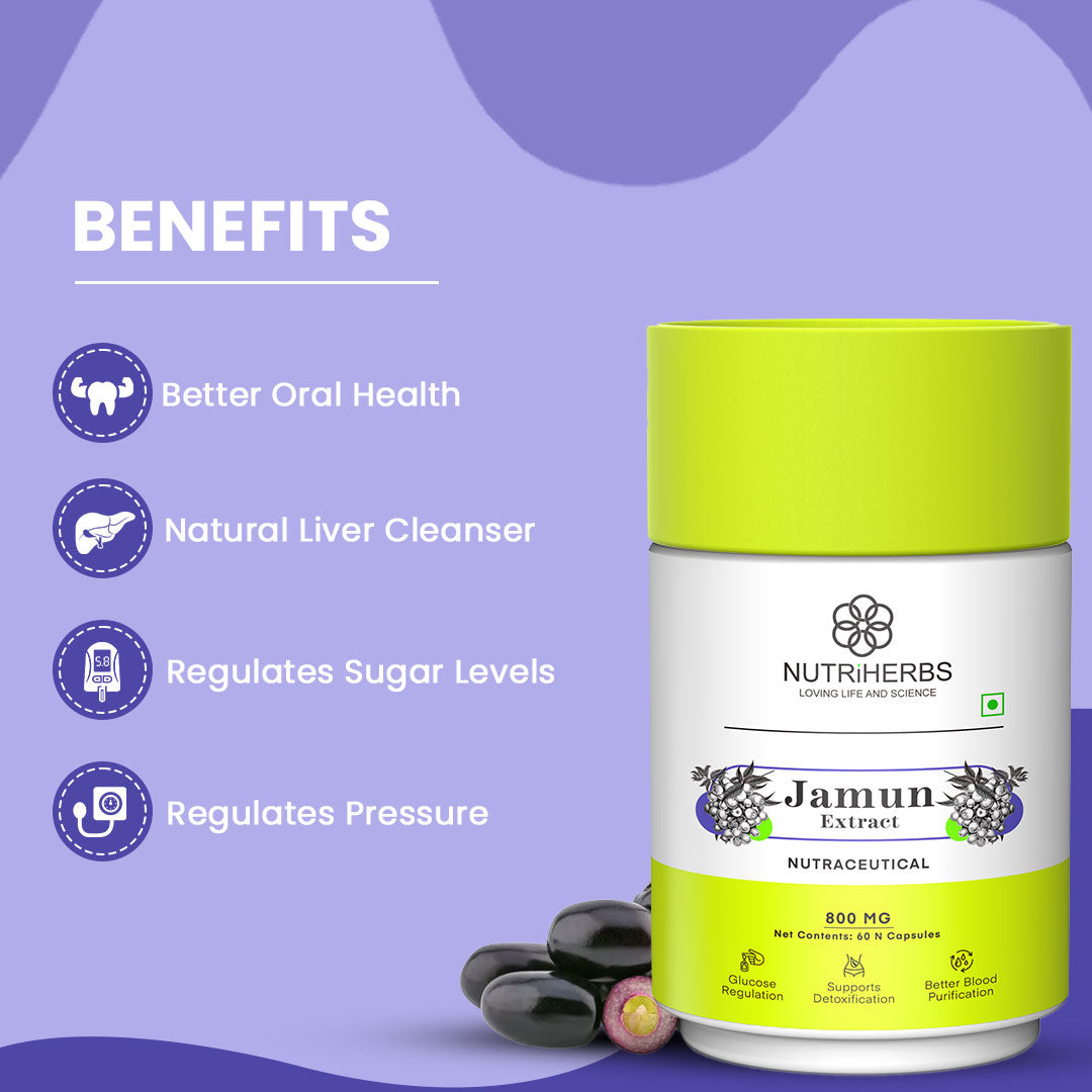 Jamun Seed Extract Capsules – Ayurvedic Wellness Support image 4