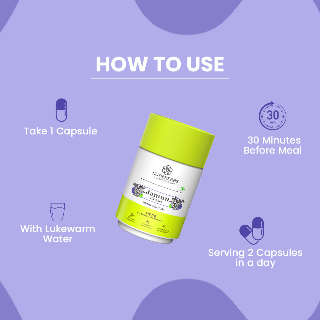 Jamun Seed Extract Capsules – Ayurvedic Wellness Support image 5