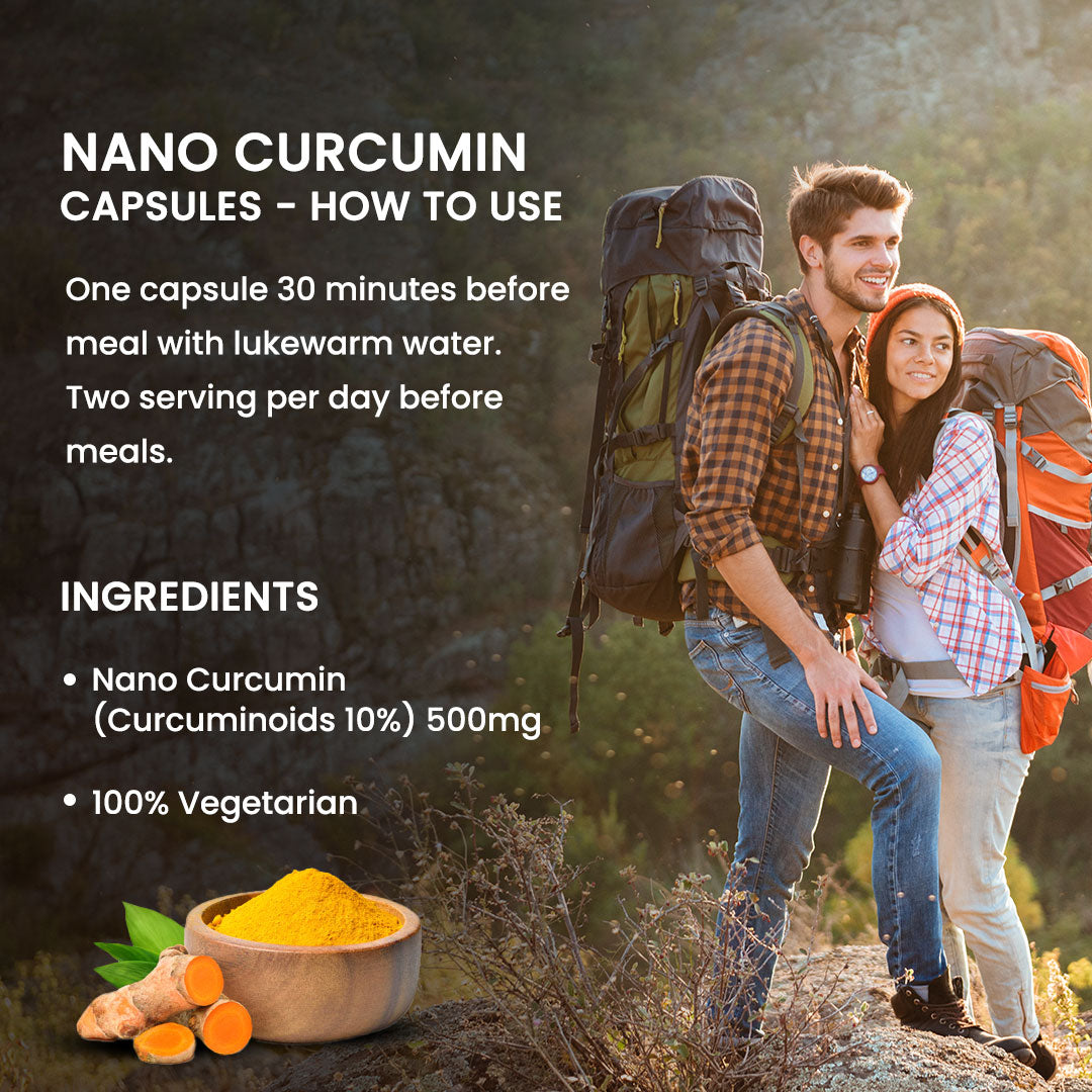 Nano Curcumin with Pure Extract of  Turmeric