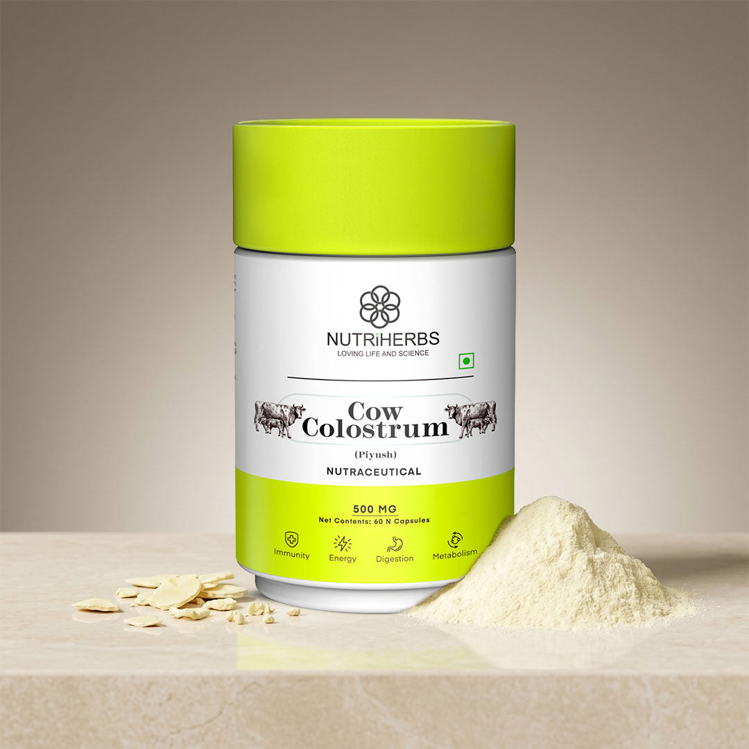 Cow Colostrum Capsules for Immunity