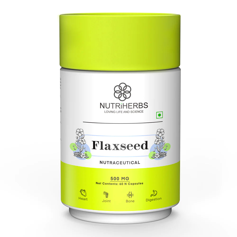 Flaxseed Extract Capsules with Omega-3 image 1