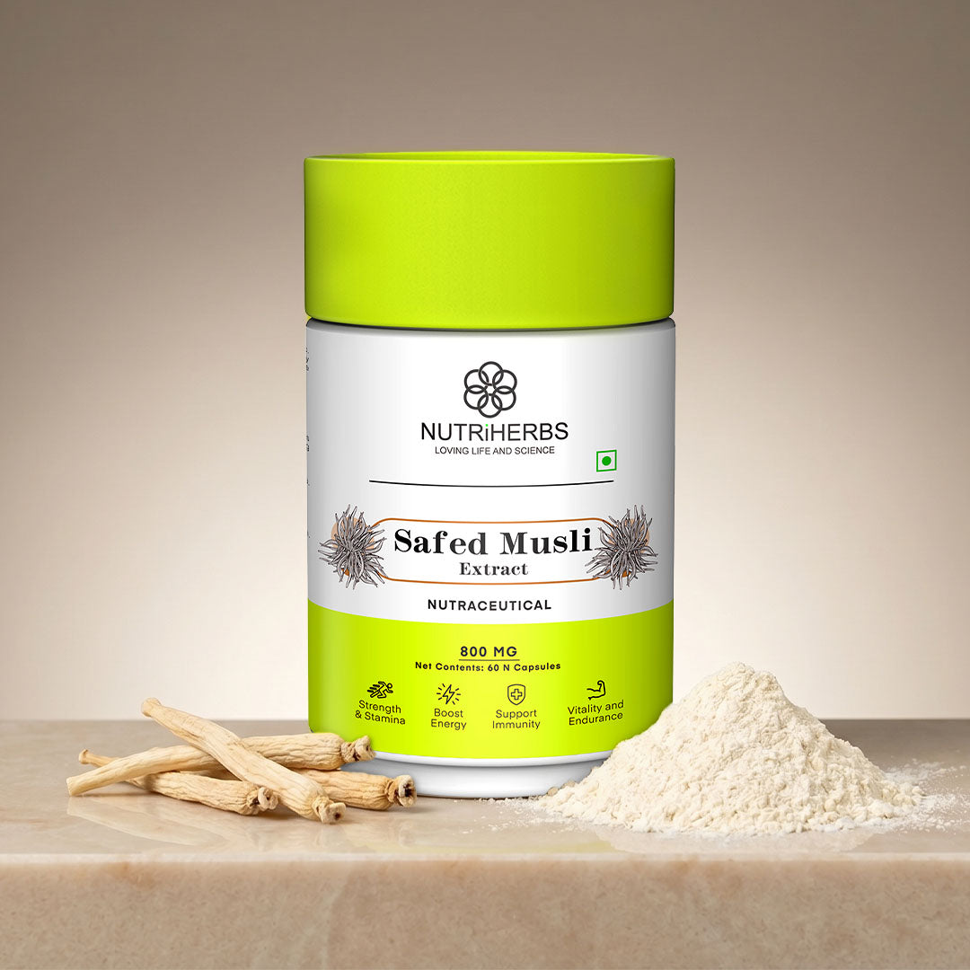 Safed Musli Extract Capsules – Ayurvedic Wellness Herb