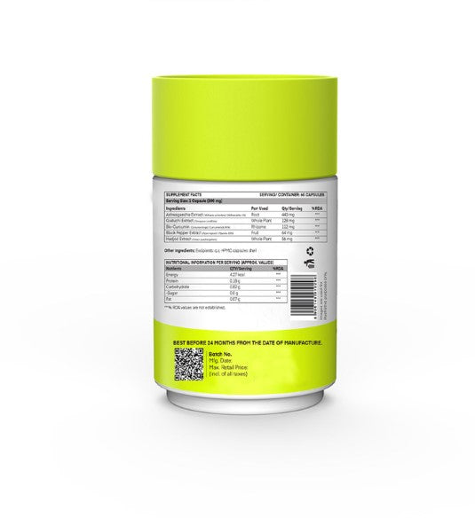 Ashwagandha Capsules with Guduchi (Giloy) image 2