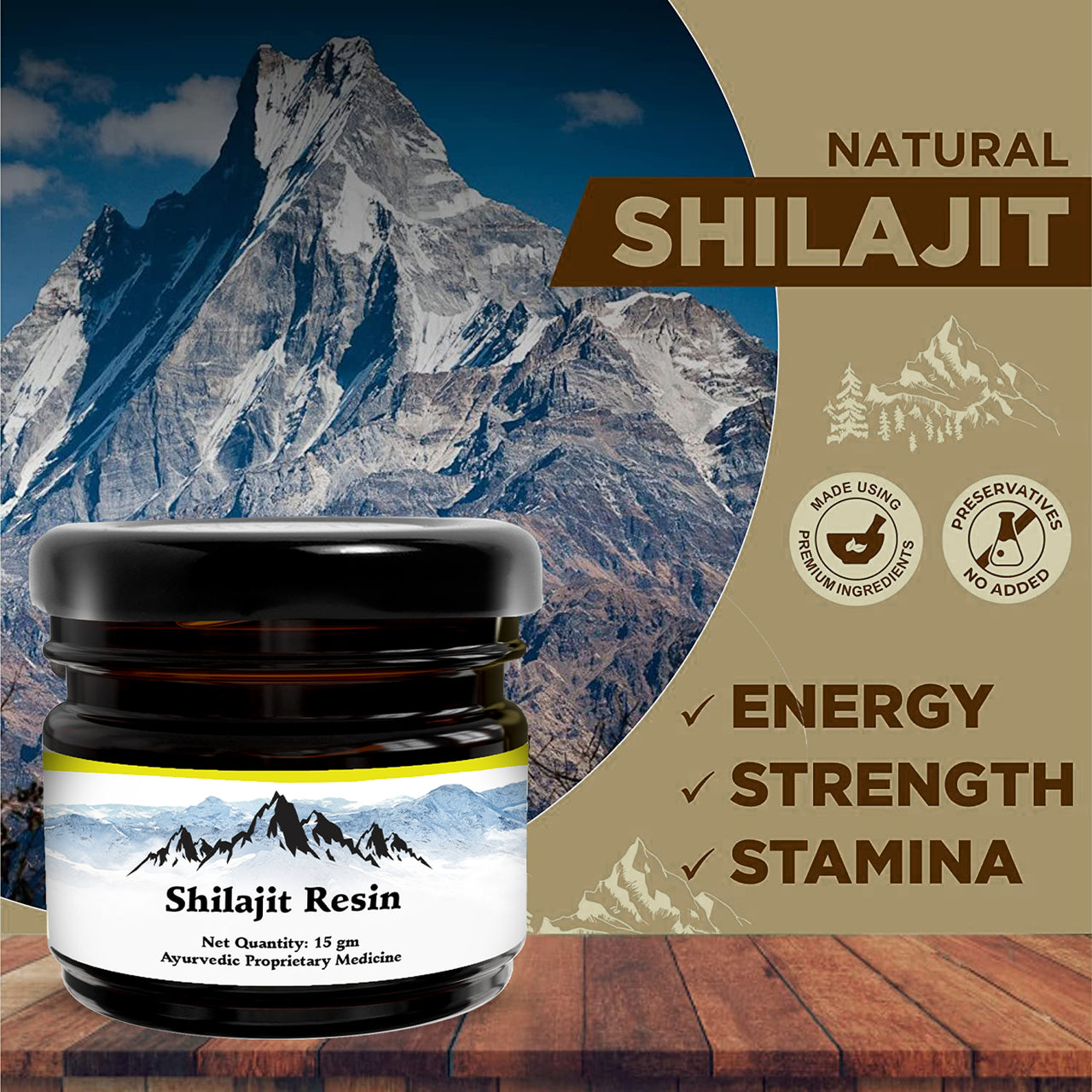 Nutriherbs Shilajit Resin & Oh Yes Stamina Booster Supplements Combo  Pack 