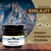 Thumbnail for Nutriherbs Shilajit Resin & Oh Yes Stamina Booster Supplements Combo  Pack